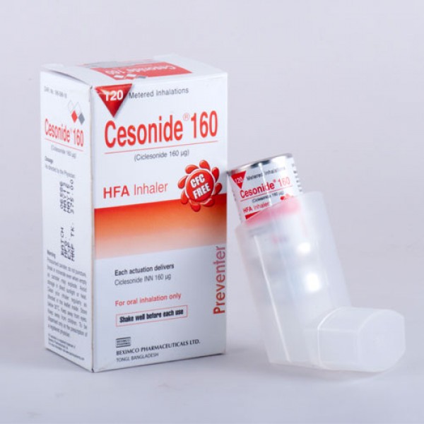 CESONIDE 160mcg Inhaler (MDI)